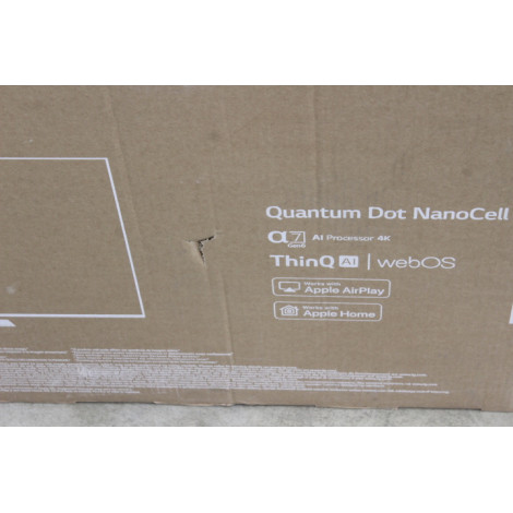 LG | 55QNED813RE | 55" (139 cm) | Smart TV | WebOS 23 | 4K QNED | DAMAGED PACKAGING