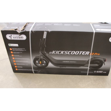 SALE OUT. Ninebot by Segway Kickscooter E2 Pro E, Black, DAMAGED PACKAGING | DAMAGED PACKAGING