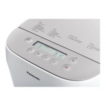 Panasonic | Bread Maker | Croustina SD-ZP2000WXE | Power 700 W | Number of programs 18 | Display Yes | White