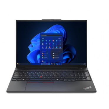 Lenovo | ThinkPad E16 Gen 2 | Black | 16 " | IPS | WUXGA | 1920 x 1200 pixels | Anti-glare | AMD Ryzen 5 | 7535HS | 16 GB | SO-D