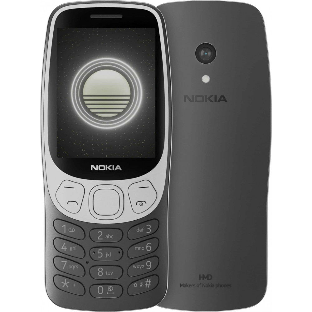 Nokia | 3210 4G (2024) | Black | 2.4 " | 128 MB | 64 MB | Dual SIM | Bluetooth | 5.0 | USB version USB Type-C | Main camera 2 MP