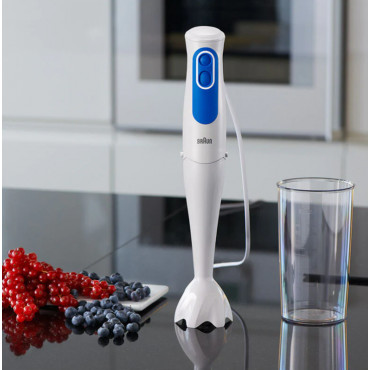 Braun | Blender | MultiQuick 3 | Hand Blender | 700 W | Number of speeds 2 | White/Blue