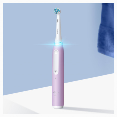 Oral-B | iO4 | Electric Toothbrush | Rechargeable | For adults | ml | Number of heads | Lavender | Number of brush heads include