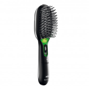 Plaukų šepetys | Braun | BR710 | Warranty 24 mėn. | Jonų kondicionavimas | Black/Green