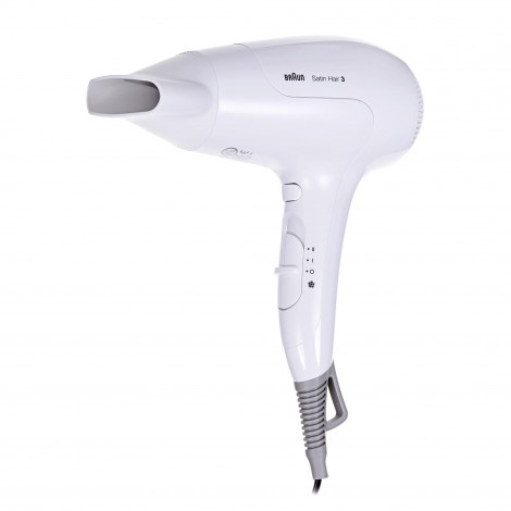 Braun | Hair Dryer | HD385 | 2000 W | Number of temperature settings 3 | Ionic function | Diffuser nozzle | White