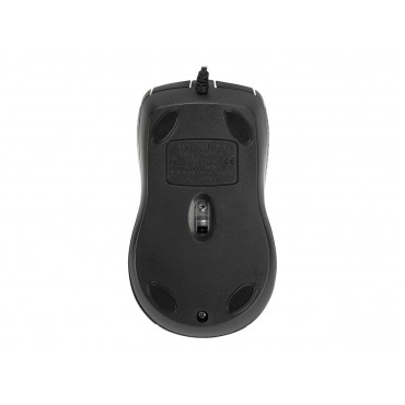 Targus Full-Size Optical Antimicrobial Wired Mouse | Mouse | Full-Size Optical Antimicrobial | Wired | Black