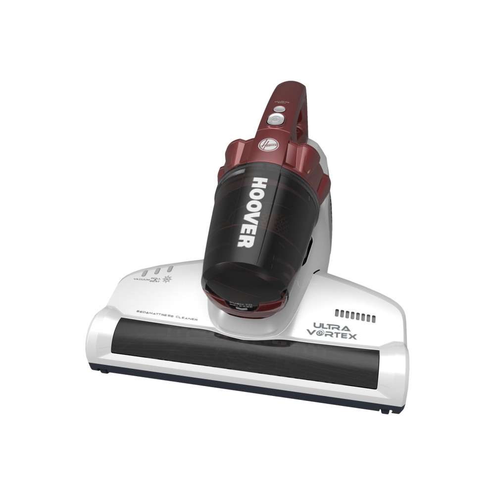 Hoover MBC500UV 011 Mattress cleaner, Bagless, Dust container 0.3 L, Power 500 W, Working radius 5 m, White/Red | Hoover