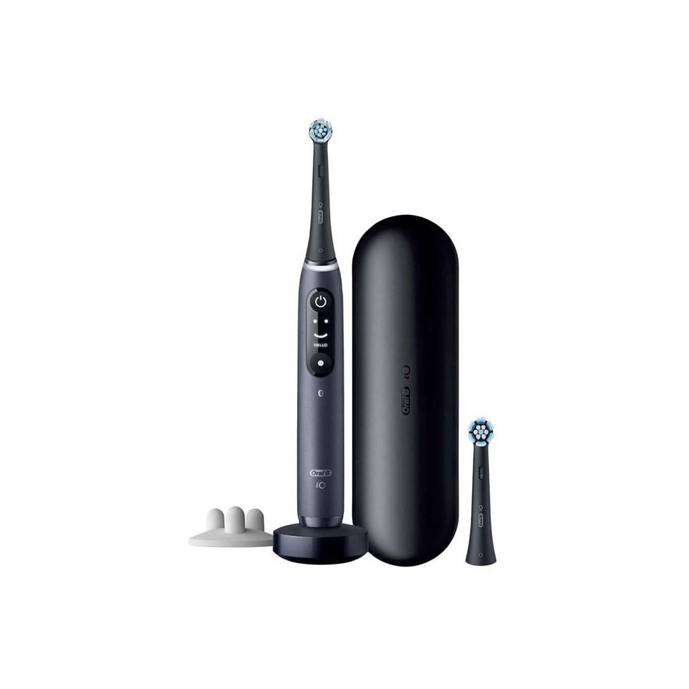 Oral-B | Electric Toothbrush | iO7s Black Onyx | Rechargeable | For adults | Number of brush heads included 2 | Number of teeth 