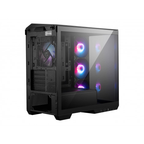 MSI Case | MAG PANO M100R PZ | Black | Micro ATX Tower | Power supply included No | ATX