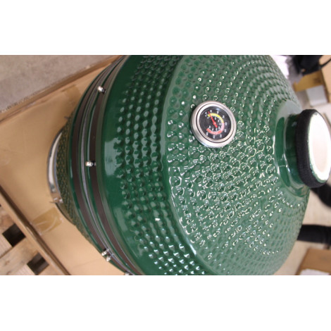 SALE OUT. TunaBone 24" Grill, Green, UNPACKED,PAIN DEFECT ON LID | TunaBone | Kamado Pro 24" grill | Size L | Green