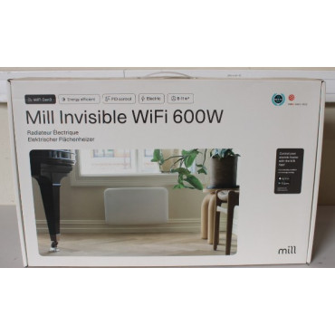 SALE OUT. Mill | Heater | PA600WIFI3 | Panel Heater | 600 W | Suitable for rooms up to 8-11 m | White | UNPACKED, USED, SCRATCHE