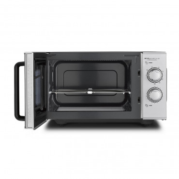 Caso | Ceramic Microwave Oven with Grill | MG 25 Ecostyle | Free standing | 25 L | 900 W | Grill | Silver