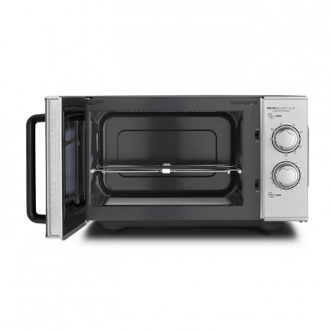Caso | Ceramic Microwave Oven with Grill | MG 25 Ecostyle | Free standing | 25 L | 900 W | Grill | Silver