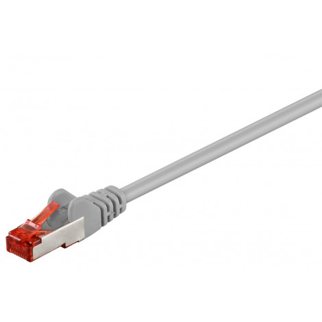 Patch Cable | 50889 CAT 6 S/FTP | PVC AWG 28/7 | Cable length: 5 m | Grey