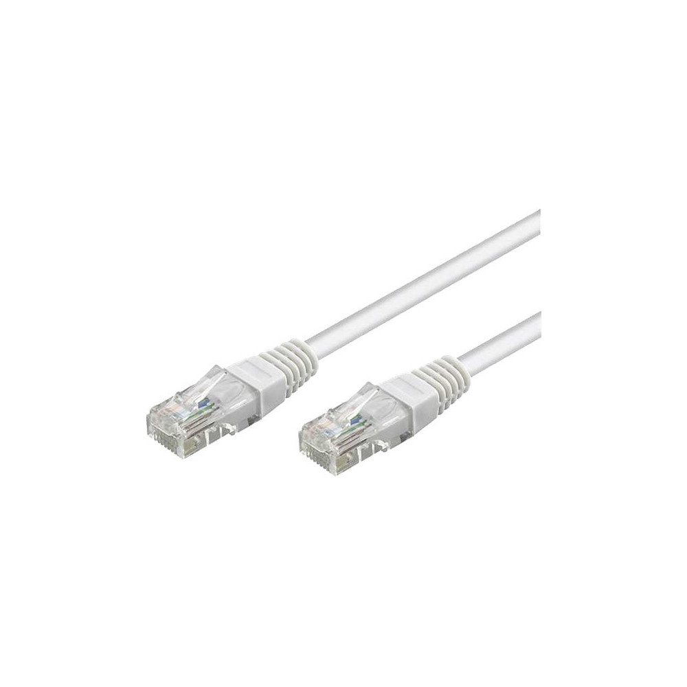 Patch Cable | 68637 CAT 6 U/UTP | PVC AWG 24/7 | Cable length: 5 m | White