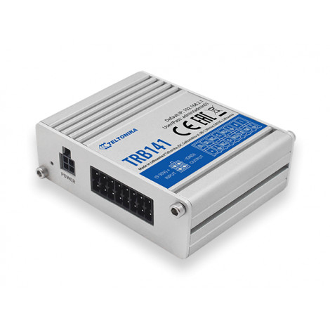 LTE Gateway: No WiFi, 4G, Input/Output, Micro USB | LTE Gateway | TRB141 | No Wi-Fi | Ethernet LAN (RJ-45) ports 0 | Mesh Suppor