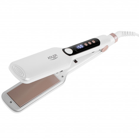 Hair Straightener - Wide | AD 2325 | Ceramic heating system | Display LCD | Temperature (min) 150 C | Temperature (max) 210 C | 