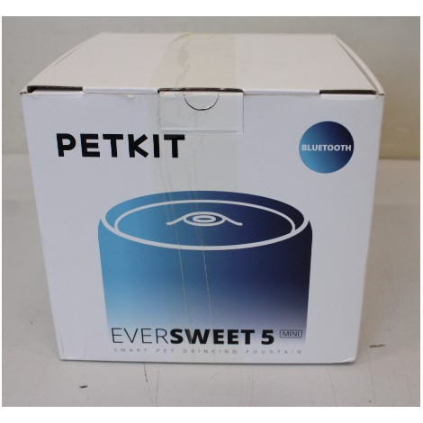 SALE OUT. Petkit P4106 (W5CC) Eversweet 5 Wireless Mini | Smart Pet Drinking Fountain | Eversweet 5 Wireless Mini | Capacity 1 L