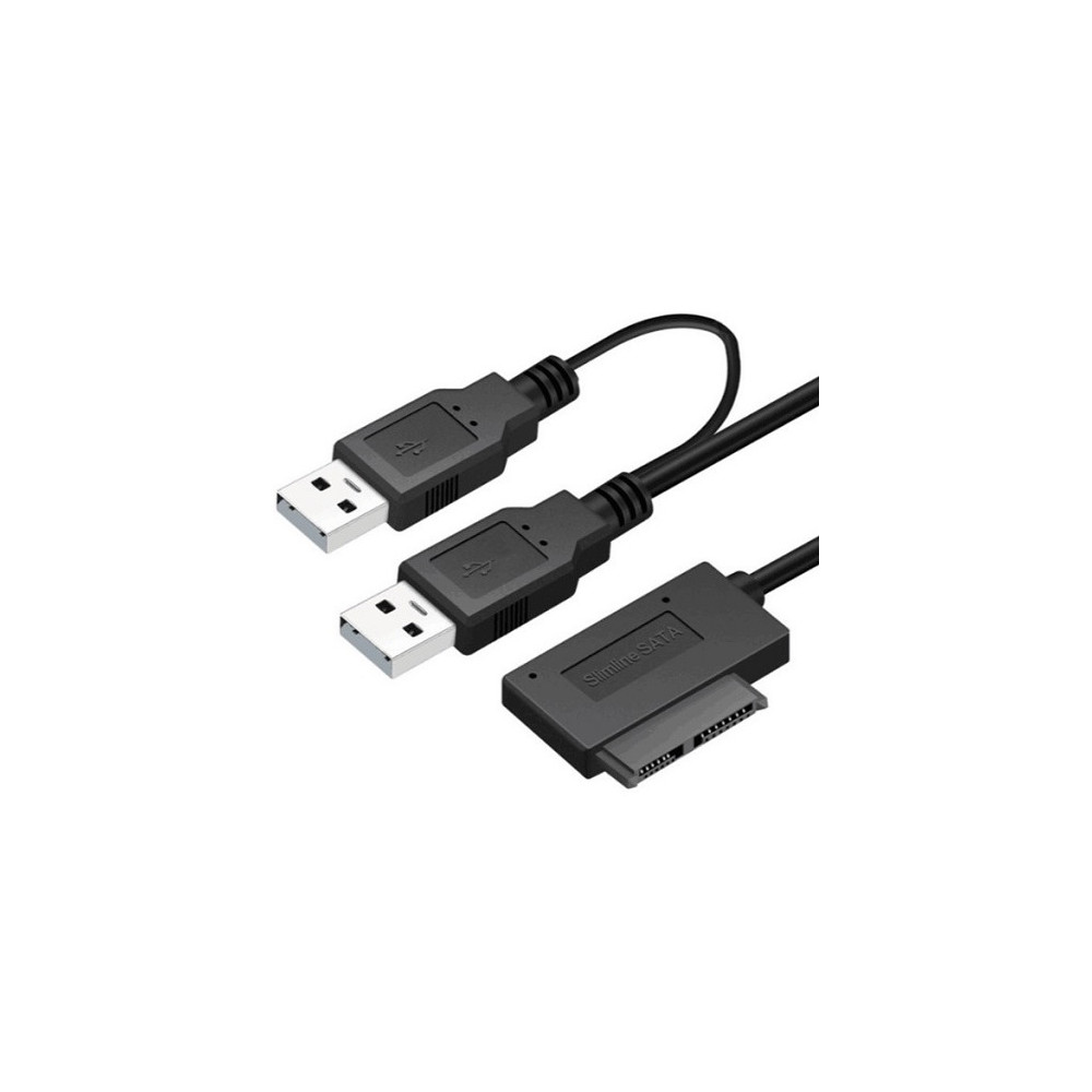 USB 2.0 Type-A - SATA II 7+6Pin adapteris