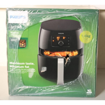 SALE OUT. Philips HD9650/90 Airfryer XXL Premium, Black, DAMAGED PACKAGING,UNEVEN SPACING BETWEEN PLASTISC PARTS | Philips | Air