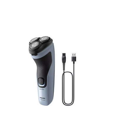 Philips | Beard Shaver | X3003/00 | Operating time (max) 40 min | Wet & Dry | NiMH | Blue/Black