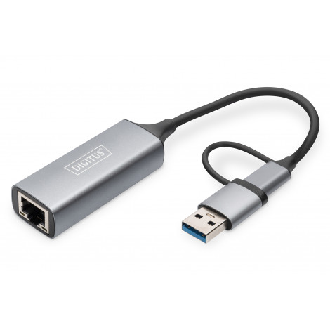 DN-3028 | USB3.0/USB C 3.1 to 2.5G Ethernet Adapter