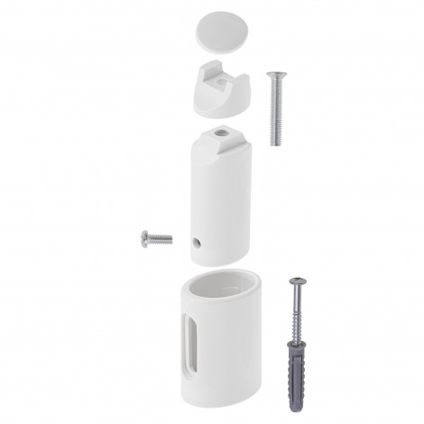 LED Electric Bathroom Radiator | AD 7823 | Radiator | 400 W | White | IP24