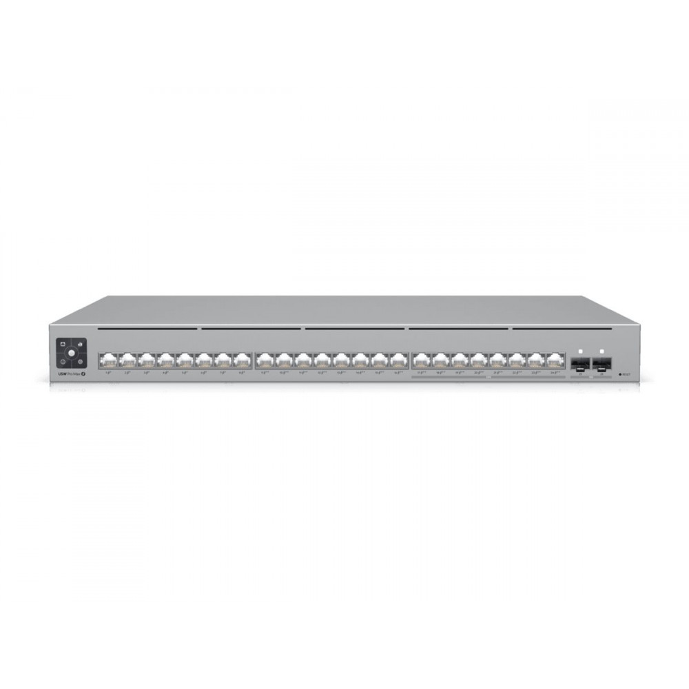 UBIQUITI A 24-port, Layer 3 Etherlighting switch capable of high-power PoE++ output