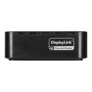 Universal Docking Station | DisplayLink USB-C with 65 W Power Delivery | Ethernet LAN (RJ-45) ports 1 | DisplayPorts quantity 2 