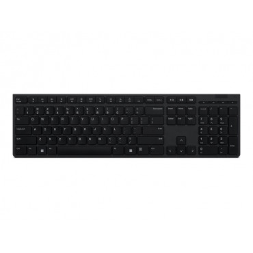 Lenovo | Professional Wireless Rechargeable Keyboard | 4Y41K04068 | Keyboard | Wireless | US | Grey | Scissors switch keys