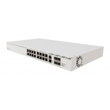 MikroTik Cloud Router Switch CRS320-8P-8B-4S+RM with RouterOS v7, 2U rackmount Enclosure