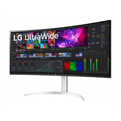 LG | Monitor | 40WP95CP-W | 39.7 " | IPS | WUHD | 21:9 | 60 Hz | 5 ms | 5120 x 2160 | 300 cd/m | HDMI ports quantity 2