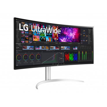 LG | Monitor | 40WP95CP-W | 39.7 " | IPS | WUHD | 21:9 | 60 Hz | 5 ms | 5120 x 2160 | 300 cd/m | HDMI ports quantity 2