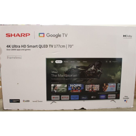 70GP6260E | 70" (177 cm) | Smart TV | N/A | 4K UHD | DAMAGED PACKAGING