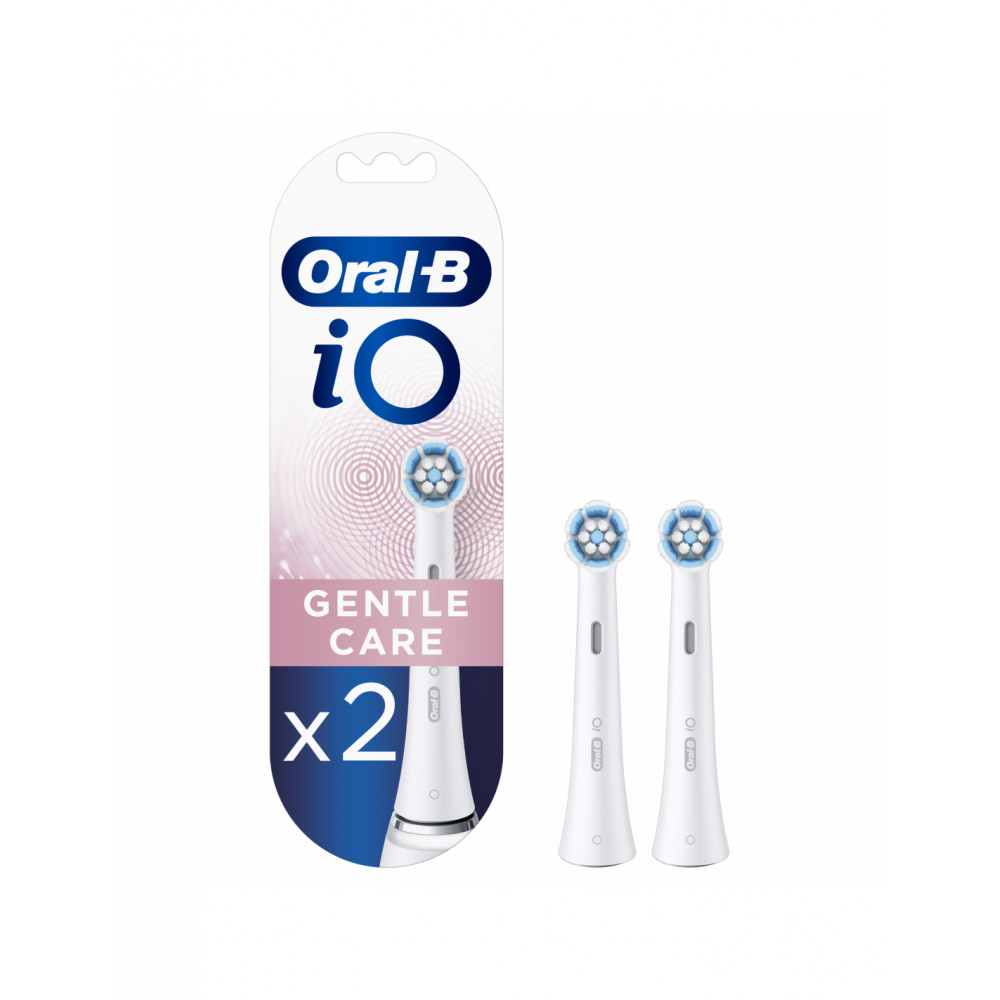 Oral-B Toothbrush replacement iO Gentle Care Heads For adults Number of brush heads included 2 Number of teeth brushing modes Do