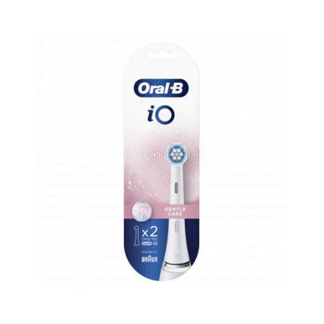 Oral-B Toothbrush replacement iO Gentle Care Heads For adults Number of brush heads included 2 Number of teeth brushing modes Do