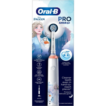 Oral-B | Electric Toothbrush | Frozen Pro Series 3 | Rechargeable | For kids | Number of brush heads included 1 | Number of teet