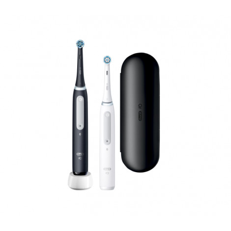 Oral-B | Electric Toothbrush Duo pack | iO4 Series | Rechargeable | For adults | Number of brush heads included 2 | Number of te