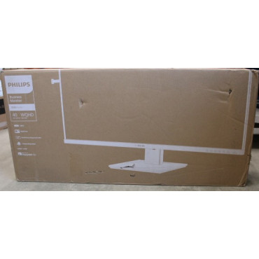 SALE OUT. PHILIPS 40B1U5600/00 40" W-LED 21:9/3440x1440/500cdm2/4ms/DP HDMI USB, DAMAGED PACKAGING, UNPACKED AS DEMO | Philips U