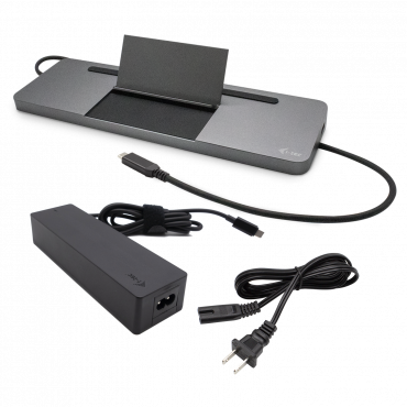 I-TEC USB-C Metal Dock + Charger 100W