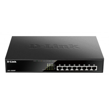 D-LINK 8-Port Layer2 PoE+...