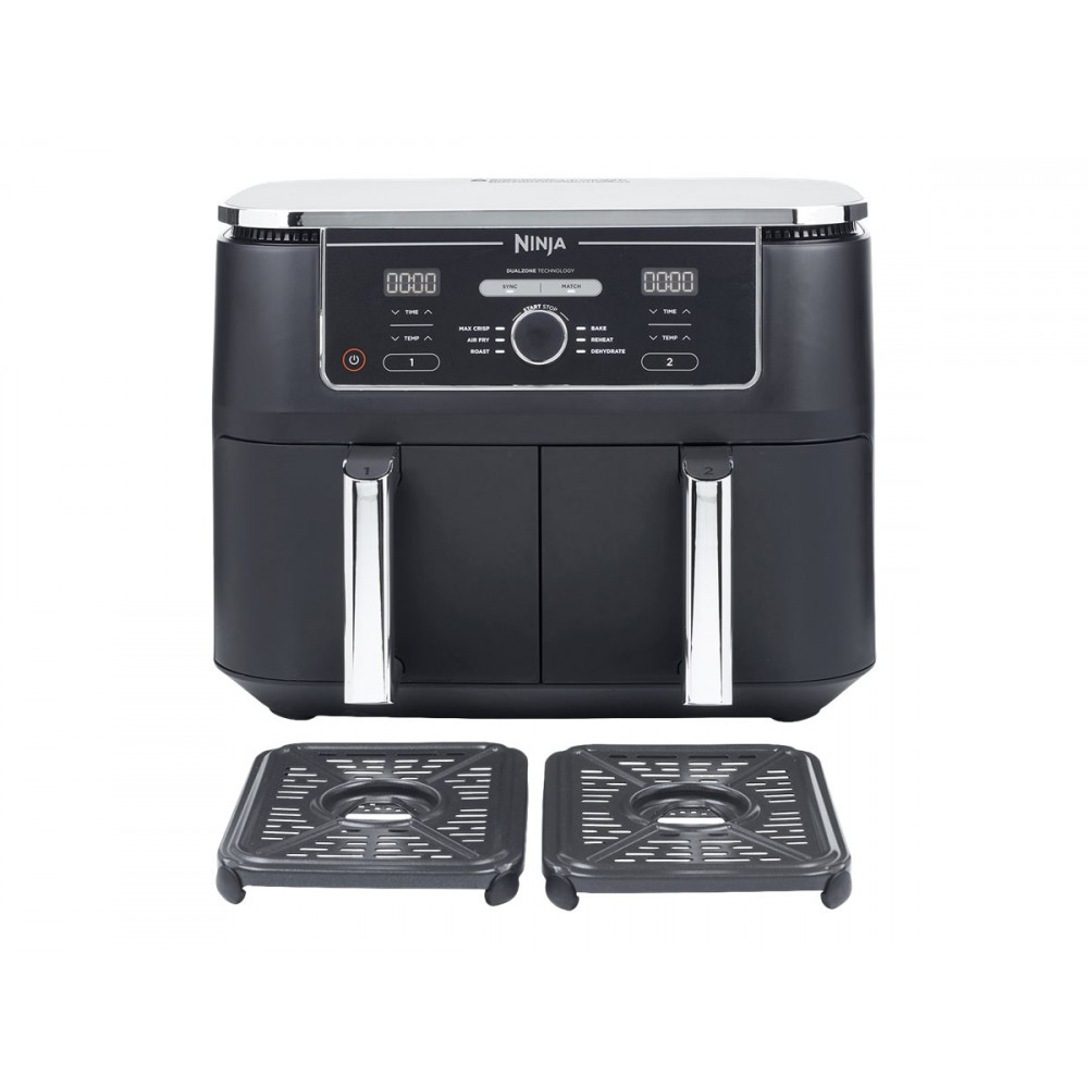 Ninja AF400EU Air fryer, Double, Black NINJA