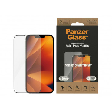 PanzerGlass | Screen protector | Apple | iPhone 14/13/13 Pro | Tempered Glass | Transparent | Fingerprint resistant Diamond stre