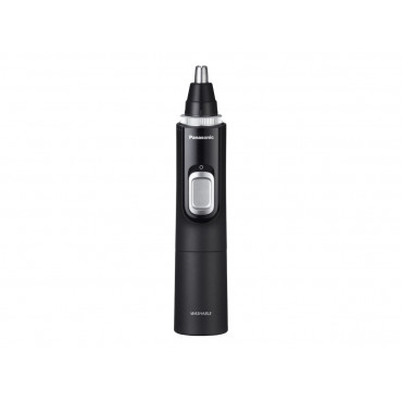 Panasonic ERGN300K503 Wet/Dry Nose & Ear Hair Trimmer with Vortex Cleaning System, Grey