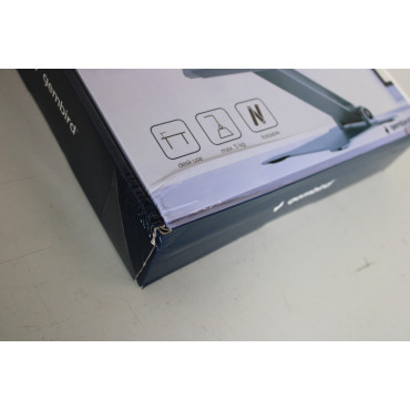 SALE OUT. Gembird NBS-D1-03 foldable notebook riser stand, silver, DAMAGED PACKAGING | Gembird DAMAGED PACKAGING