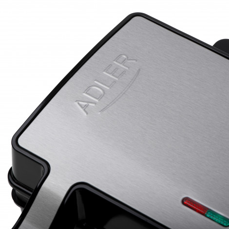 Sandwich maker 2 in 1 | AD 3073 | 1000 W | Number of plates 2 | Stainless Steel/Black