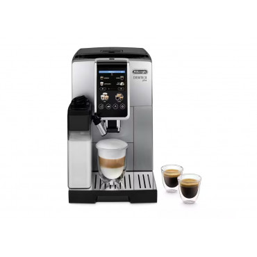 Delonghi | Coffee Maker | Dinamica Plus ECAM380.85.SB | Pump pressure 15 bar | Built-in milk frother | Automatic | 1450 W | Stai