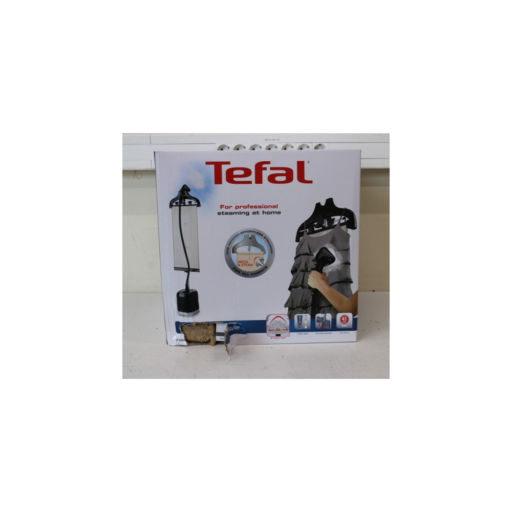 SALE OUT. Tefal IT3440 Pro Style Garment Steamer, Black/Grey DAMAGED PACKAGING | TEFAL Pro Style Garment Steamer | IT3440 | Hand