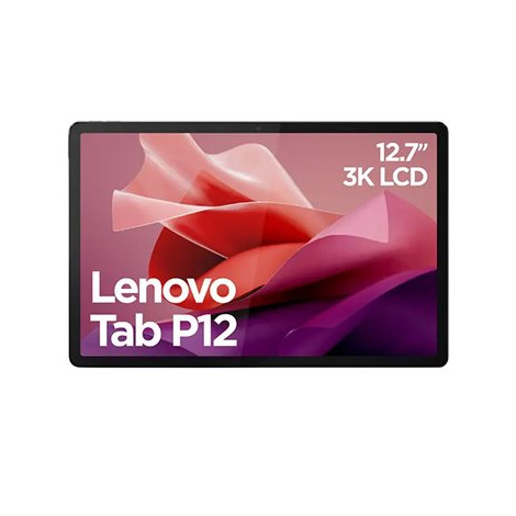 Lenovo Tab P12 TB370FU Touch 12.7 3K MediaTek Dimensity 7050/8GB/256GB/Integrated Arm Mali-G68/Android 13/Grey/FP/2Y Warranty