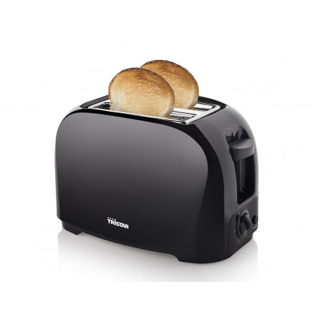 Tristar Toaster | BR-1025 | Number of slots 2 | Housing material Plastic | Black